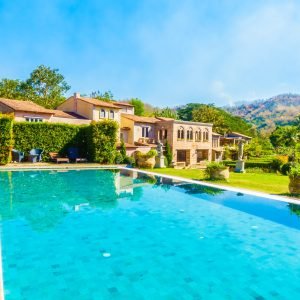 outdoor swimming pool